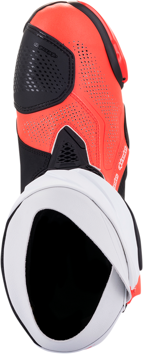 ALPINESTARS Supertech V Boots - Black/Fluo Red/White - US 7.5 / EU 41 2220121-124-41