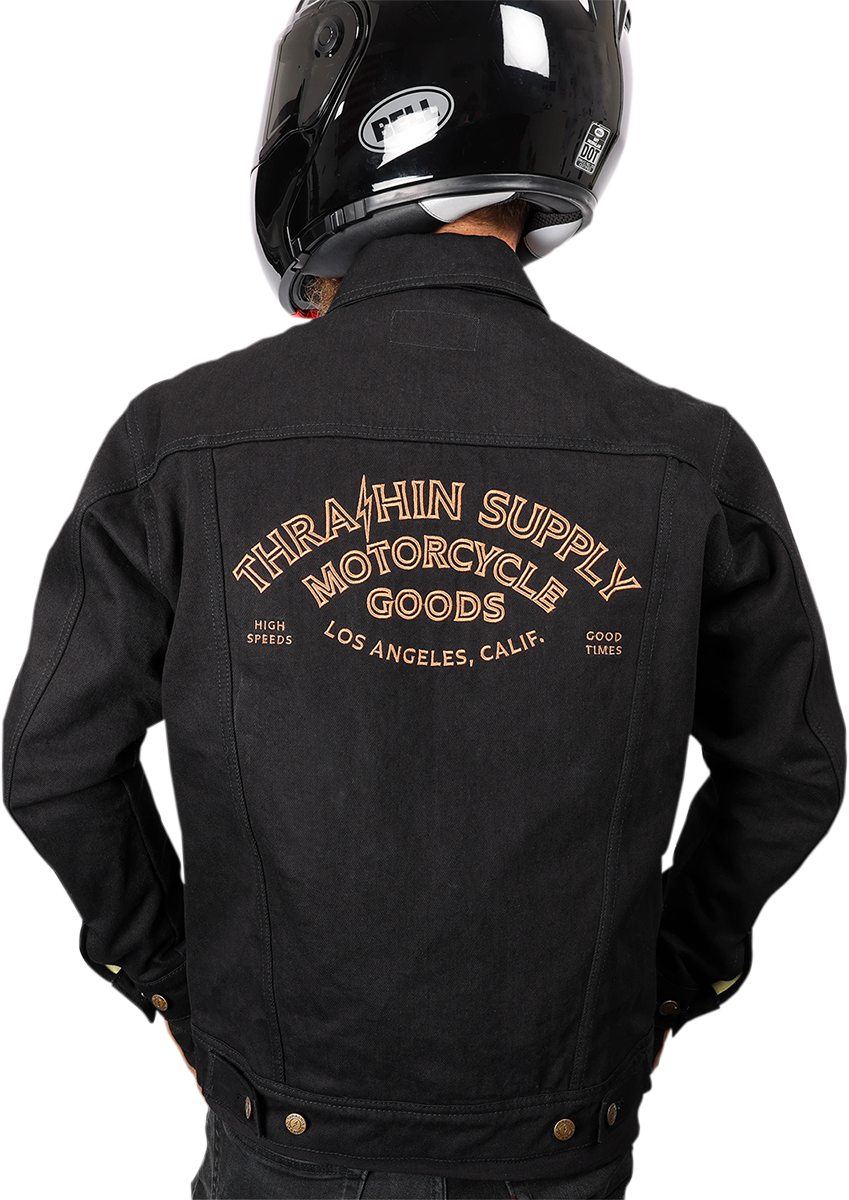 THRASHIN SUPPLY CO. Highway Jacket - Black - 2XL TMJ-01-12