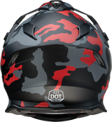 Z1R Range Helmet - Camo - Red - Medium 0140-0095