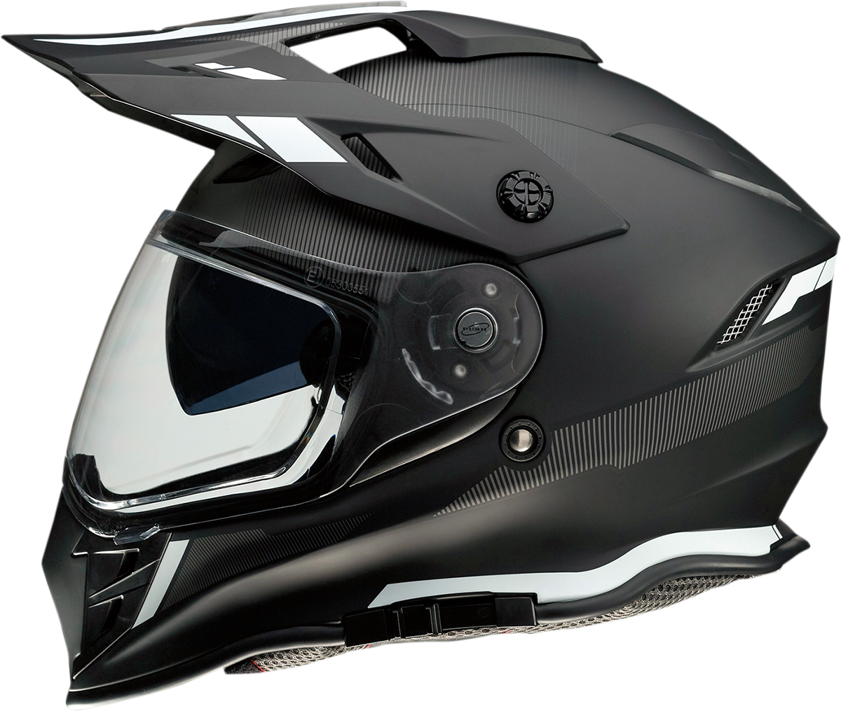 Z1R Range Helmet - Uptake - Black/White - Large 0140-0010