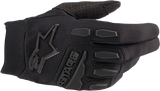 ALPINESTARS Full Bore Gloves - Black/Black - Small 3563622-1100-S