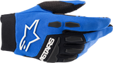 ALPINESTARS Full Bore Gloves - Blue/Black - Small 3563622-713-S