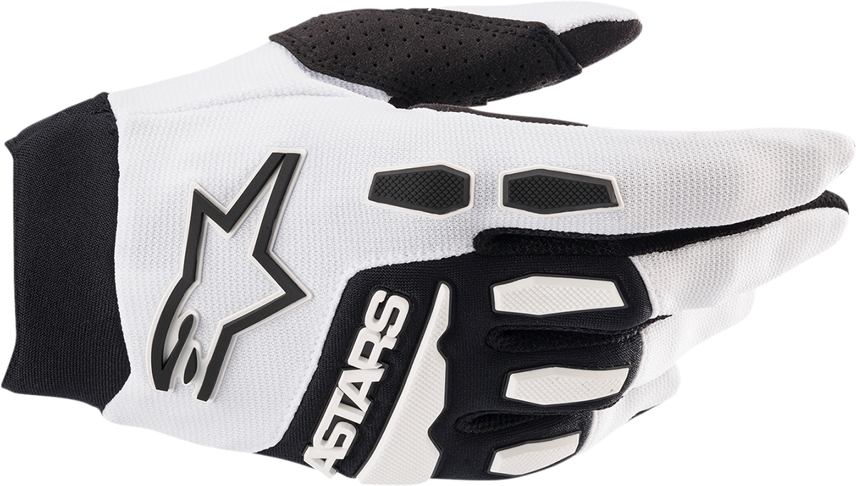 ALPINESTARS Full Bore Gloves - White - Small 3563622-21-S