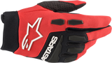 ALPINESTARS Full Bore Gloves - Red/Black - Large 3563622-3031-L