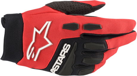 ALPINESTARS Full Bore Gloves - Red/Black - Large 3563622-3031-L