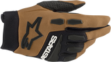 ALPINESTARS Full Bore Gloves - Camel/Black - Small 3563622-879-S