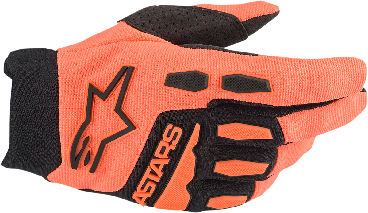 ALPINESTARS Full Bore Gloves - Orange/Black - Small 3563622-41-S