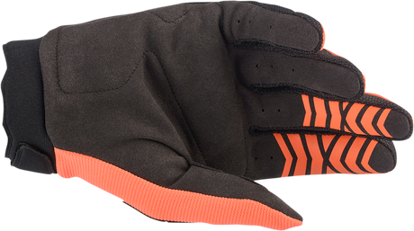 ALPINESTARS Full Bore Gloves - Orange/Black - Medium 3563622-41-M