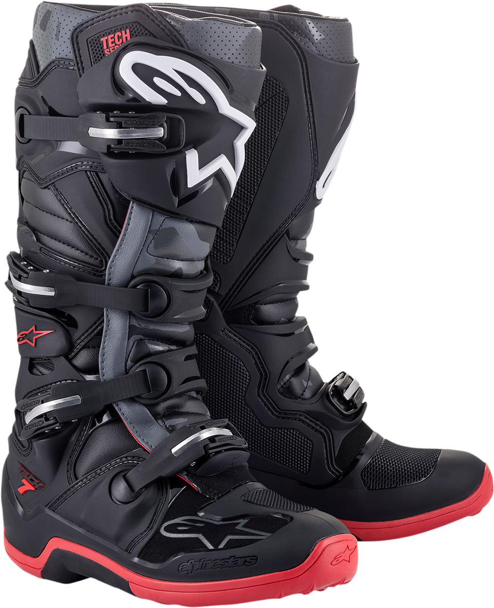 Alpinestars バイクブーツ US 7 ALPINESTARS Tech 7 Boots - Black - US 13 2012014-1153-13
