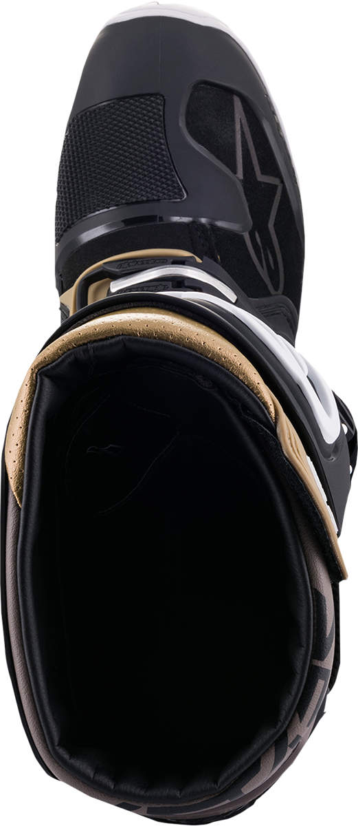 Alpinestars tech 10 black and gold online