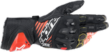 ALPINESTARS GP Tech v2 Gloves - Black/White/Red - Small 3556622-1231-S