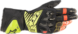 ALPINESTARS GP Tech v2 Gloves - Black/Yellow/White/Red - Medium 3556622-1503-M