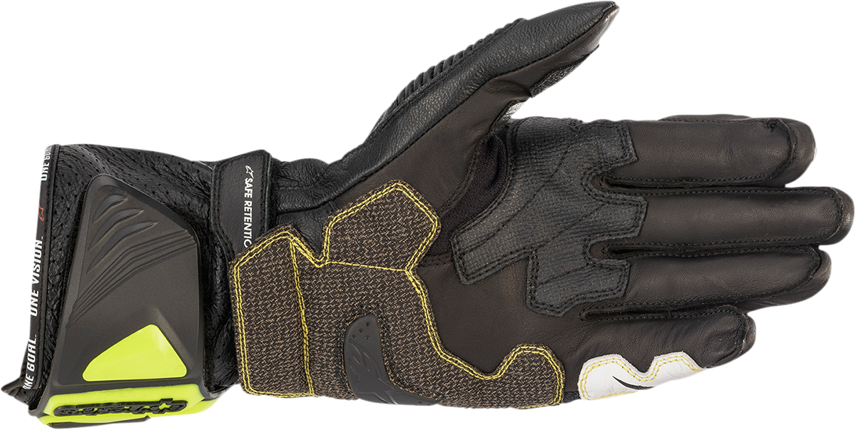 ALPINESTARS GP Tech v2 Gloves - Black/Yellow/White/Red - Large 3556622-1503-L