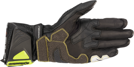 ALPINESTARS GP Tech v2 Gloves - Black/Yellow/White/Red - Large 3556622-1503-L