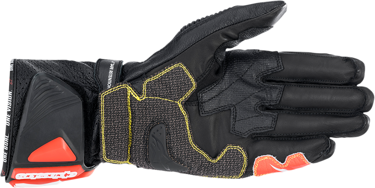 ALPINESTARS GP Tech v2 Gloves - Black/White/Red - Large 3556622-1231-L