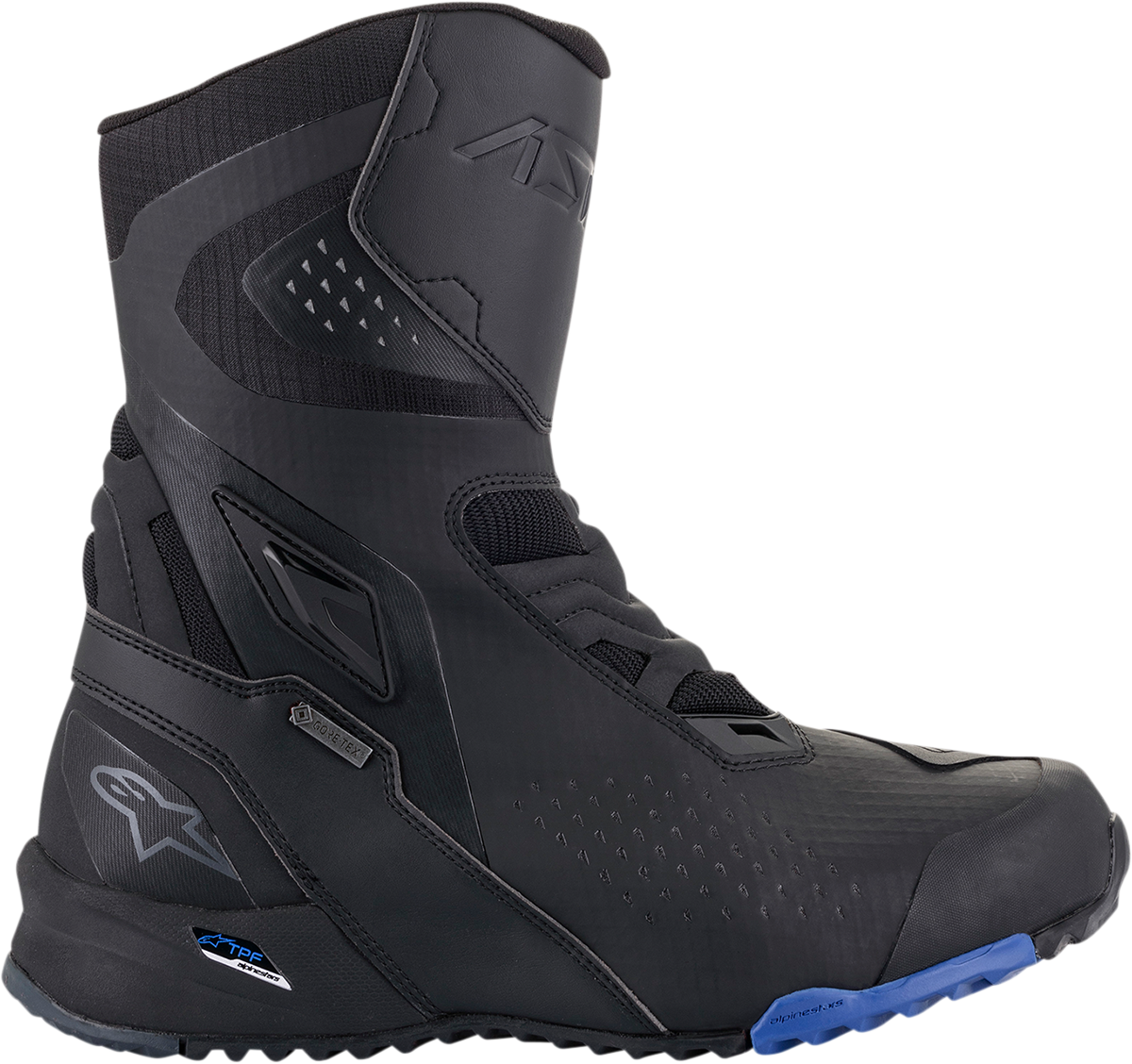 ALPINESTARS RT-8 Gore-Tex? Boots - Black/Blue - US 8 - EU 40 2335422-17-40