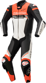 ALPINESTARS Missile Ignition v2 1-Piece Suit - Black/White/Red Fluorescent - US 40 / EU 50 3150222-1231-50