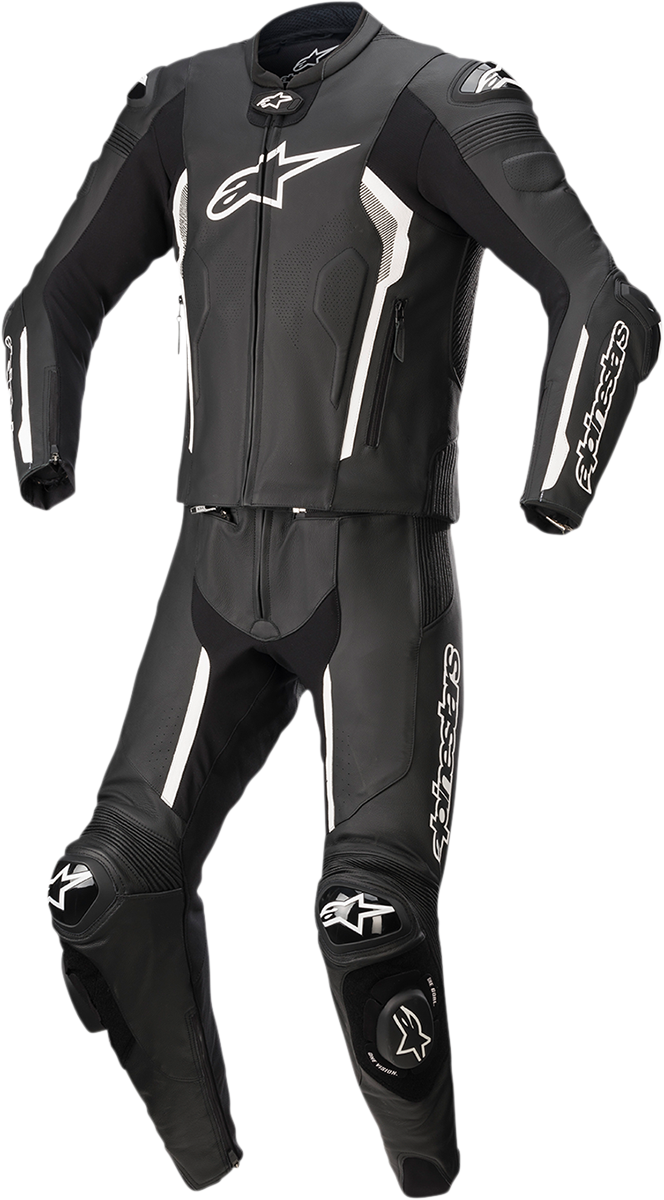 Alpinestars Missile V2 - 2-piece Suit - Black White Gray - Us 42   Eu 