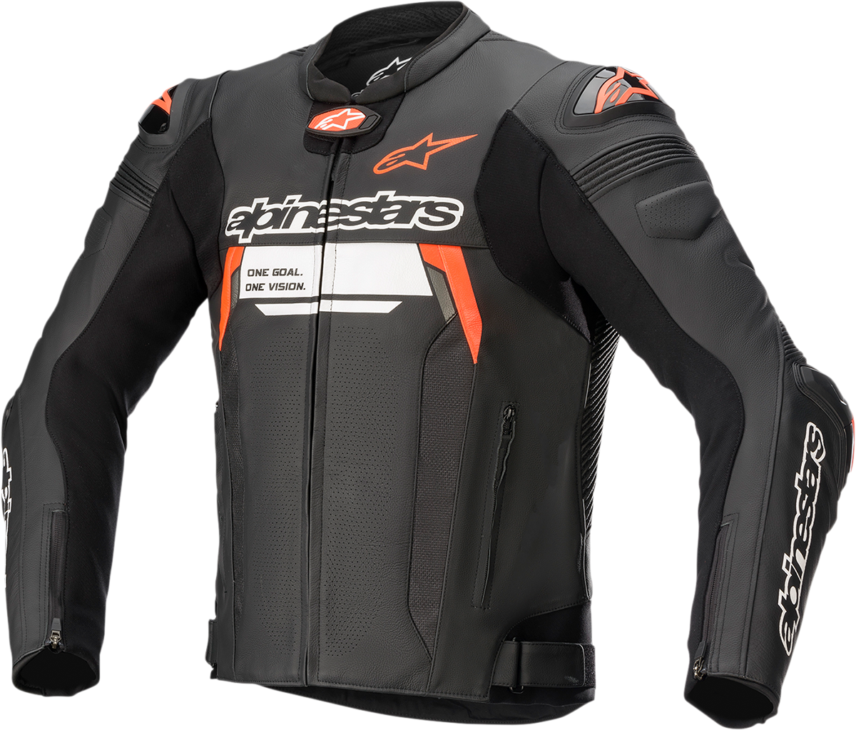 ALPINESTARS Missile Ignition v2 Leather Jacket
 - Black/Red/White - US 40 / EU 50 3100222-1030-50