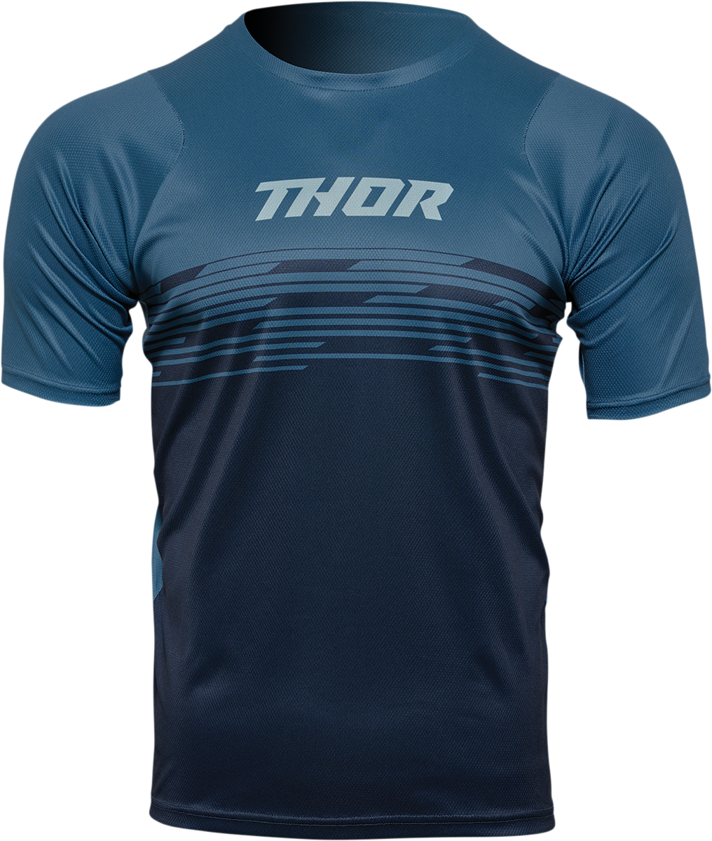 THOR Assist Shiver Jersey - Teal/Midnight  - Small 5120-0163