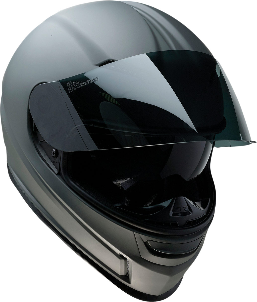 Z1R Jackal Helmet - Primer Gray - Smoke - Small 0101-14000