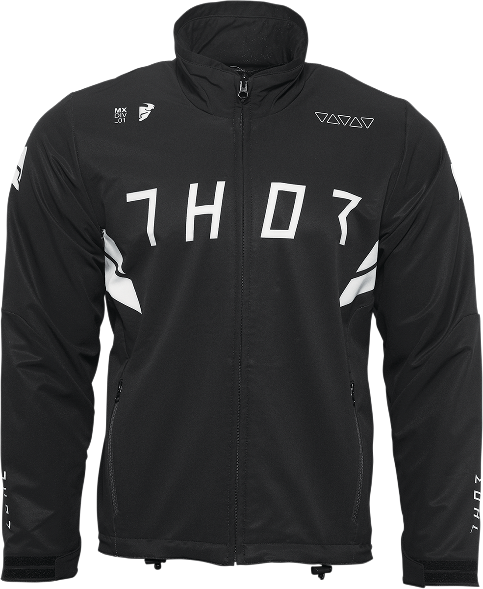 THOR Warmup Jacket - Black/White - XL 2920-0675