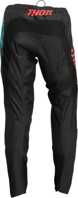 THOR Women's Sector Urth Pants - Black/Teal - 3/4 2902-0271
