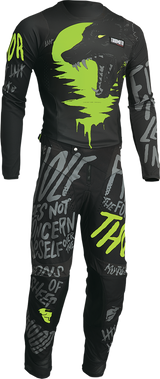THOR Youth Pulse Counting Sheep Pants - Charcoal/Acid - 26 2903-2077