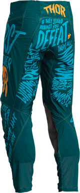 THOR Youth Pulse Counting Sheep Pants - Teal/Tangerine - 18 2903-2079