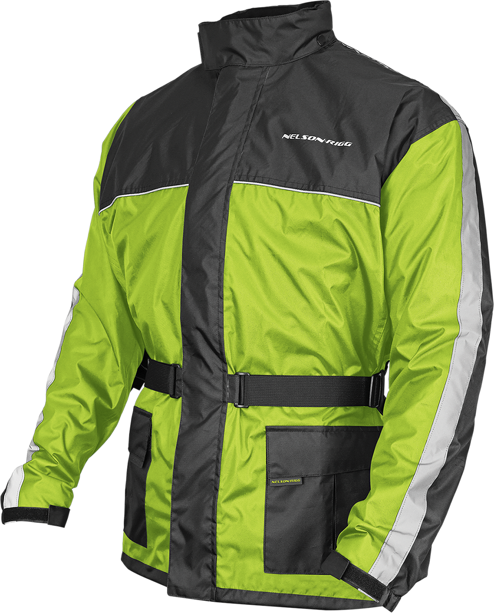 NELSON RIGG Solo Storm Jacket - Hi-Vis/Black - M SSJ-HVY-02-MD