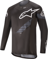 ALPINESTARS Techstar Long-Sleeve Jersey - Black/Gray - Medium 1760220-104-MD