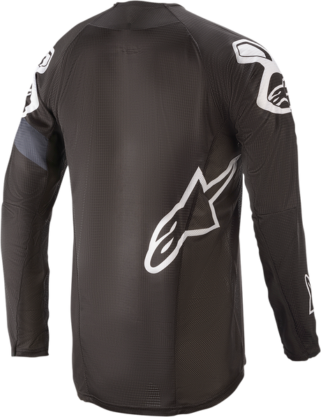 ALPINESTARS Techstar Long-Sleeve Jersey - Black/Gray - Large 1760220-104-LG
