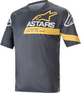 ALPINESTARS Racer V3 Jersey - Gray/Yellow - Large 1762922-1619-LG