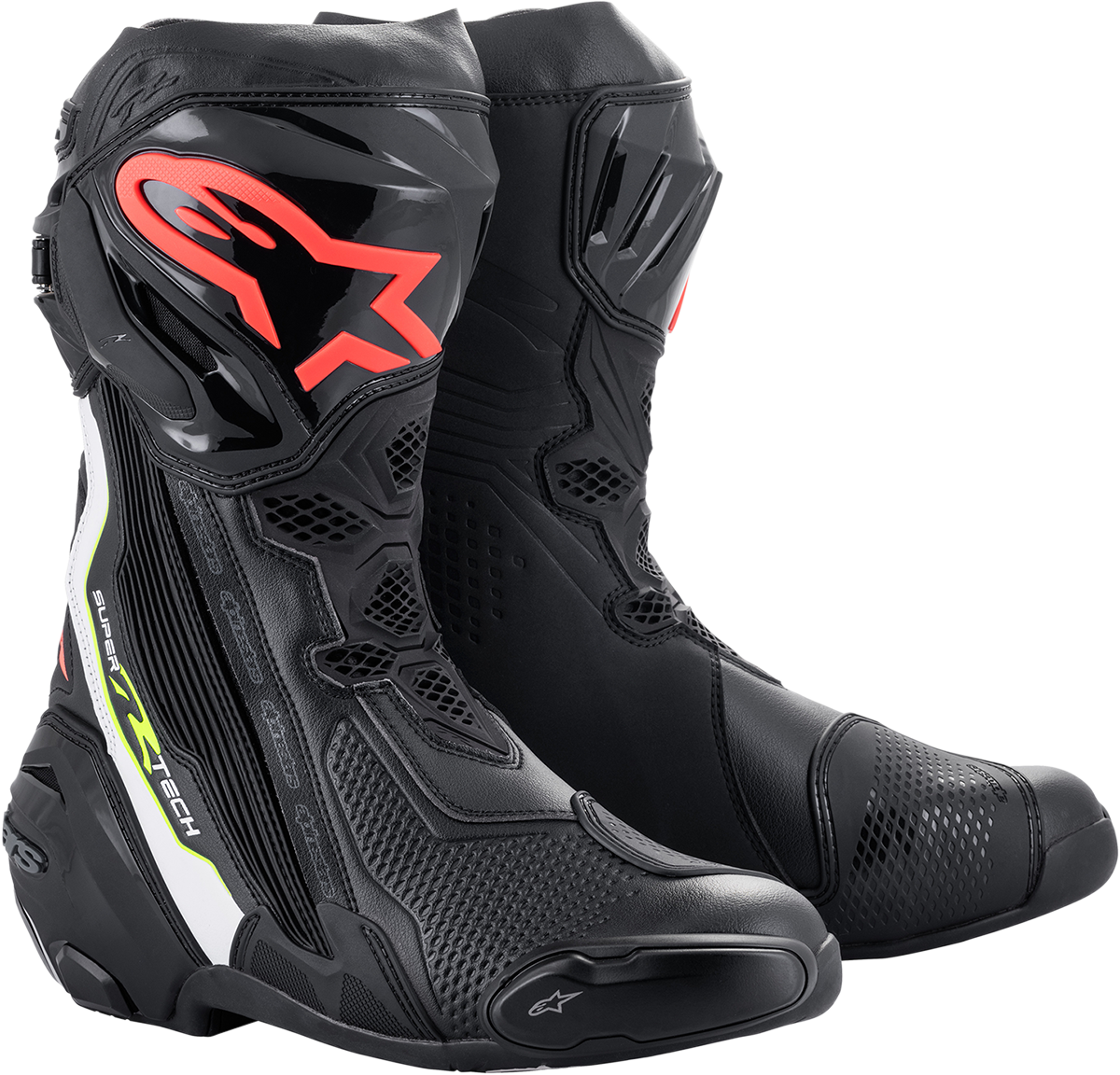 ALPINESTARS Supertech R Boots - Black/Red - US 6 EU 39 2220021-1236-39