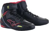 ALPINESTARS Faster-3 Rideknit Shoes - Black/Red/Yellow - US 7 25103191367