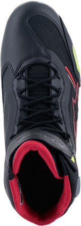 ALPINESTARS Faster-3 Rideknit Shoes - Black/Red/Yellow - US 7 25103191367