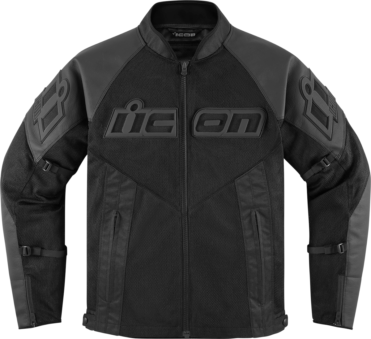 ICON Mesh AF Leather Jacket - Black - Small 2810-3897