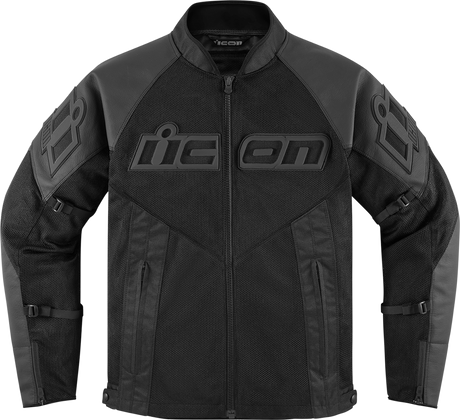 ICON Mesh AF Leather Jacket - Black - Small 2810-3897