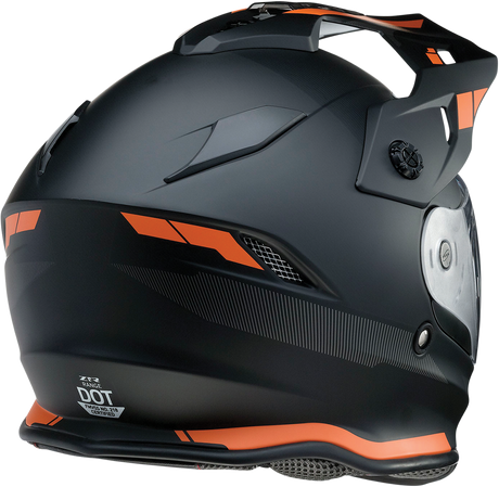 Z1R Range Helmet - Uptake - Black/Orange - Medium 0140-0116