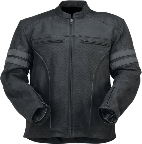 Z1R Remedy Leather Jacket - Black - 2XL 2810-3893