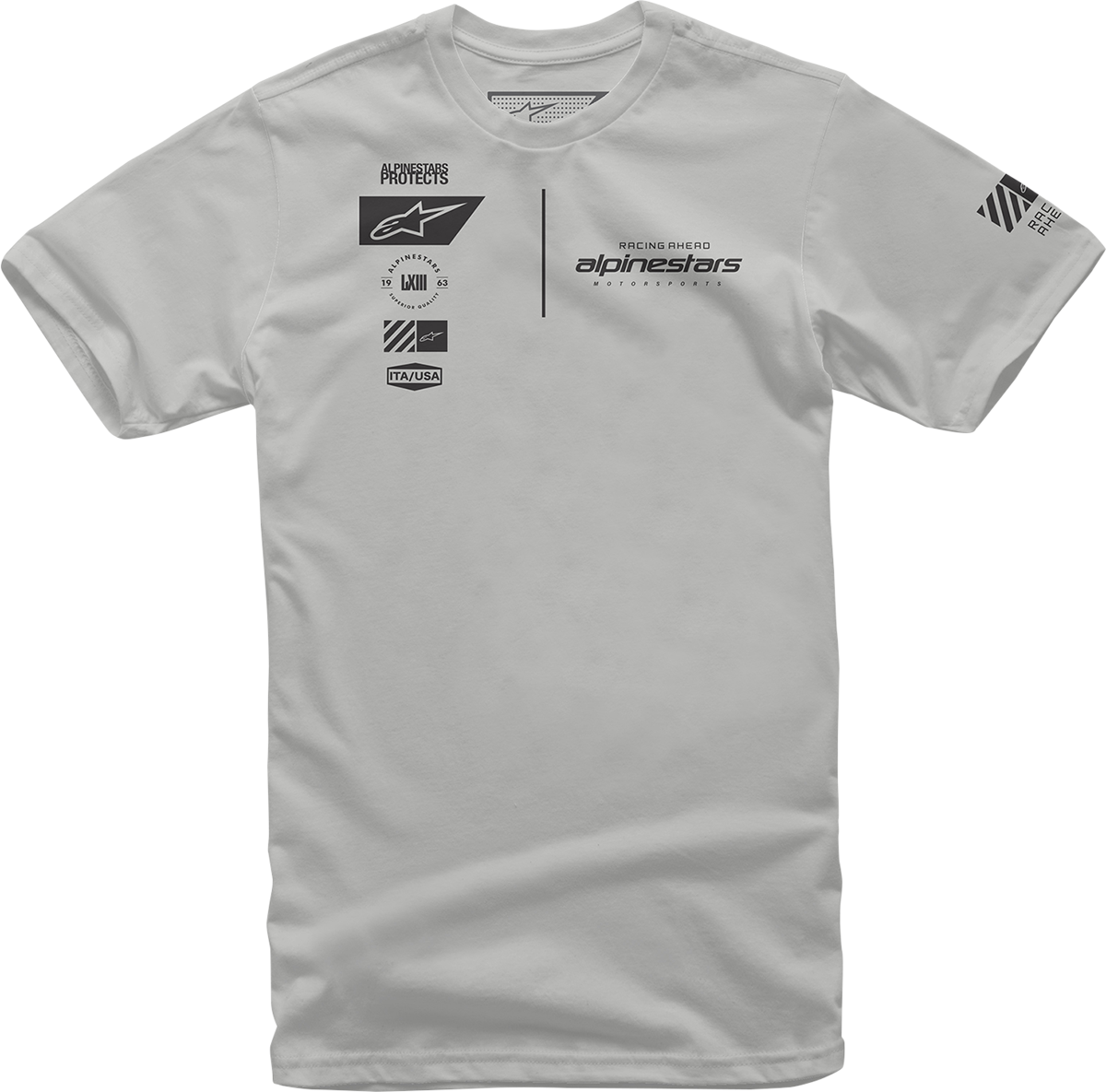 ALPINESTARS Position T-Shirt - Silver - Large 1212-7203419-L