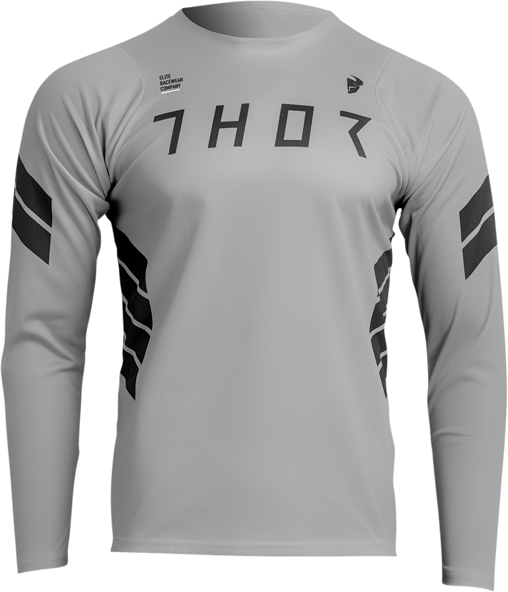 THOR Assist Sting Long-Sleeve Jersey - Gray - Small 5020-0038