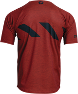 THOR Assist Hazard Jersey - Short-Sleeve - Heather Red/Black - XL 5020-0005