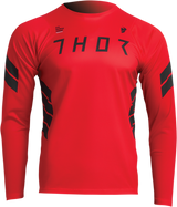 THOR Assist Sting Long-Sleeve Jersey - Red - Large 5020-0034