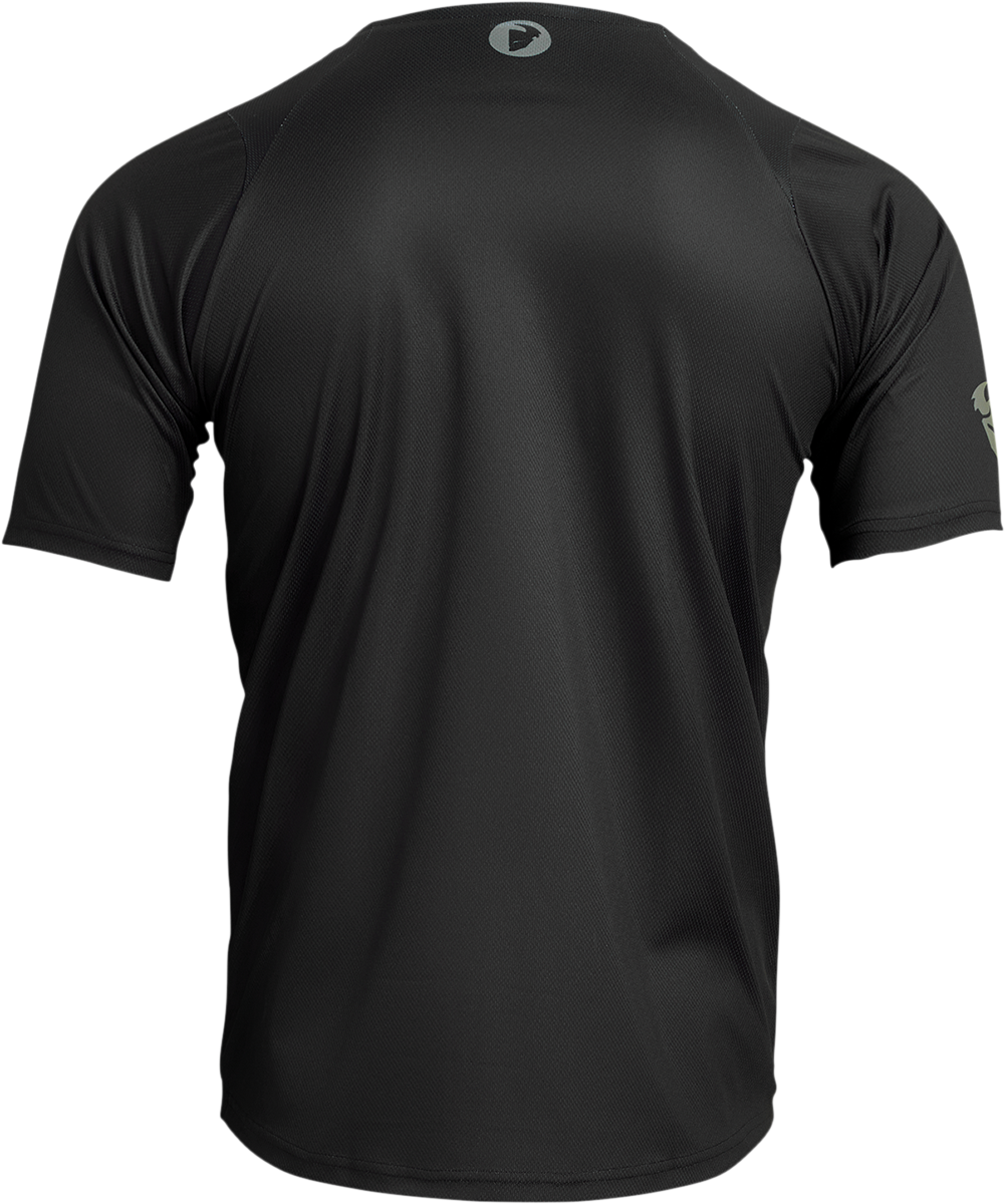 Maillot MTB Thor Assist à manches courtes noir/orange L - 5120-0047 Maillot MTB Thor Assist à manches courtes noir/orange L - 5120-0047