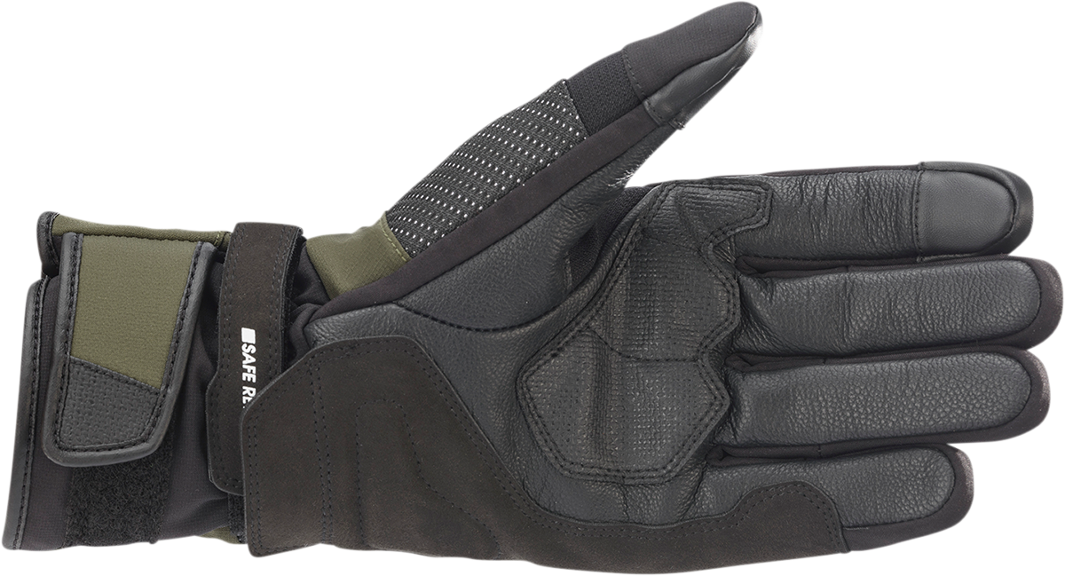 ALPINESTARS Andes V3 Drystar? Gloves - Black/Green - 2XL 3527521-1681-2X