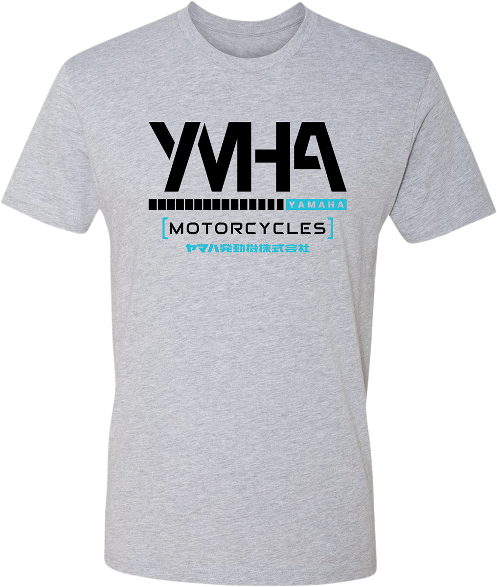 YAMAHA APPAREL Yamaha Rev T-Shirt - Heather Gray - Small NP21S-M3141-S