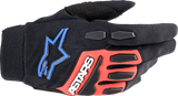 ALPINESTARS Full Bore XT Gloves - Black/Bright Red/Blue - 2XL 3563623-1317-2X