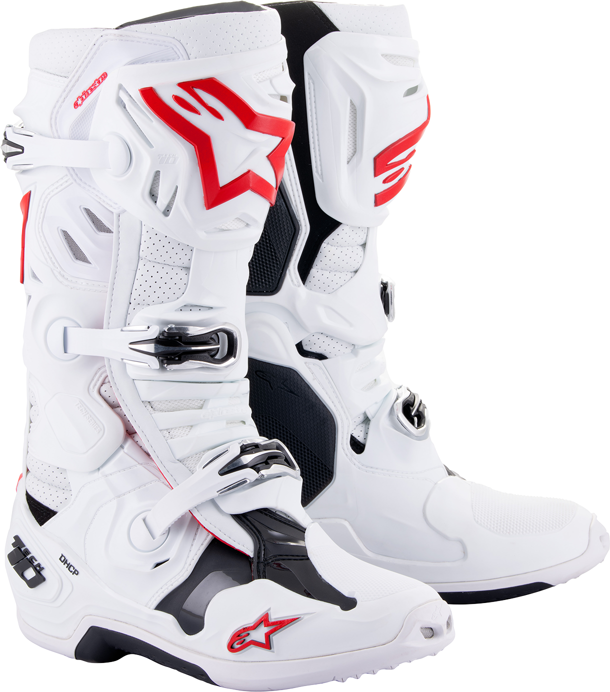 ALPINESTARS Tech 10 Supervented Boots - White - US 9 2010520 ALPINESTARS Tech 10 Supervented Boots - White - US 9 2010520