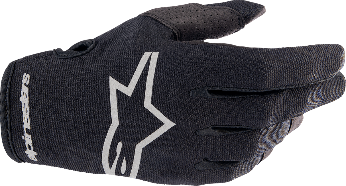 ALPINESTARS Radar Gloves - Black/Silver - Large 3561823-1419-L